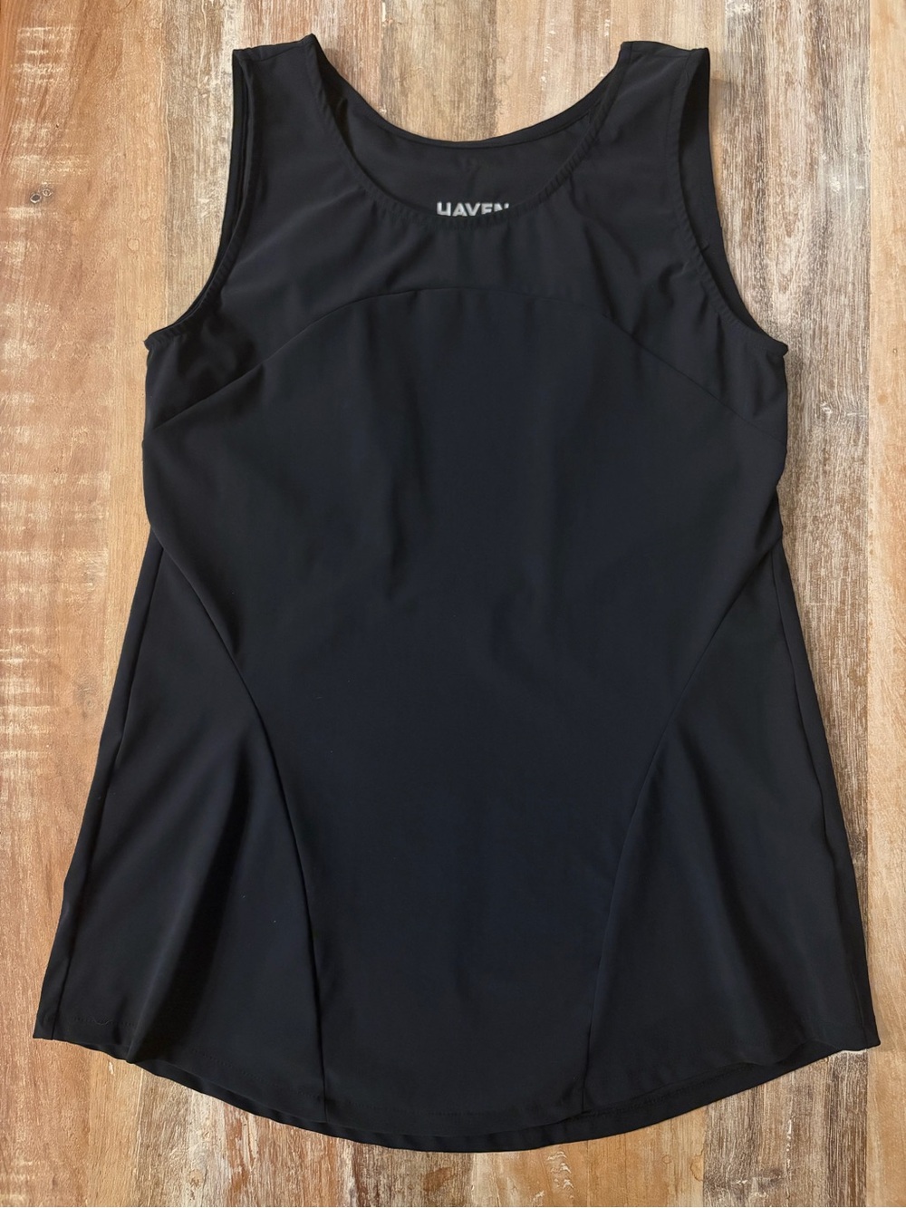 Haven Collective Yoga Black Performance‎ Tank Top Size 3 (US 12-14) Activewear